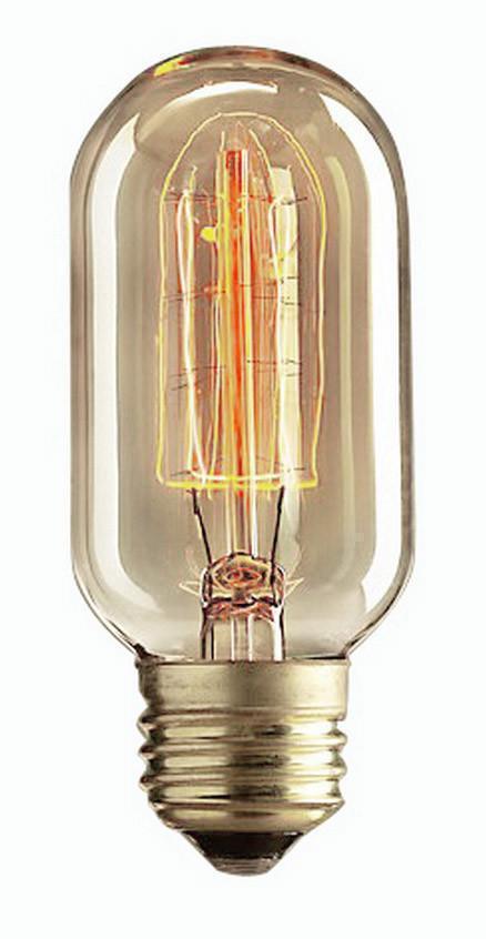 Лампа с декоративной нитью накаливания arte lamp ed-t45-cl60 bulbs e27 60w 220v ip20