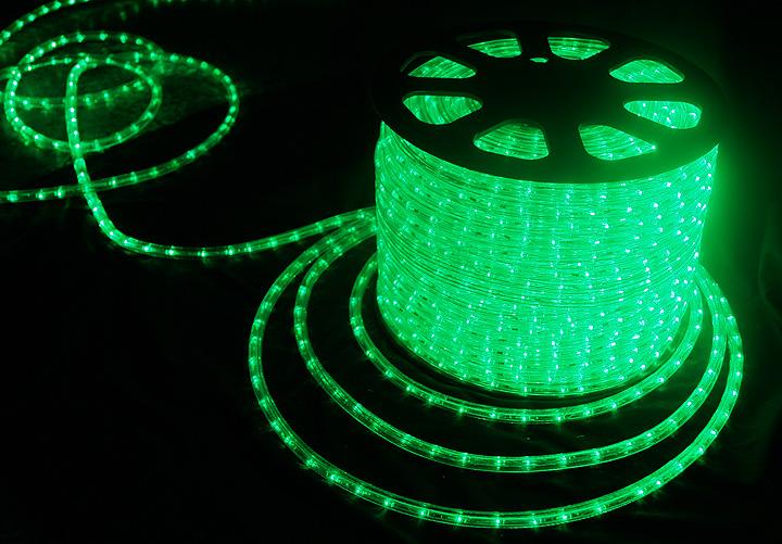 Дюралайт led-2wrl-13 mm зеленый