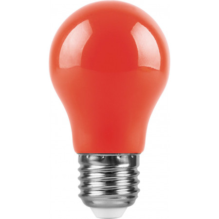 Лампа светодиодная Feron LB-375 E27 3W красный
