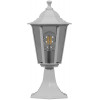Светильник садово-парковый Feron 6204 шестигранный на постамент 100W E27 230V, белый
