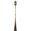 Светильник садово-парковый Feron PL176 столб шестигранный 60W E27 230V, черное золото