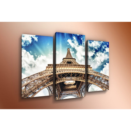 Модульная картина "Небо Парижа" 60х80 ТР219