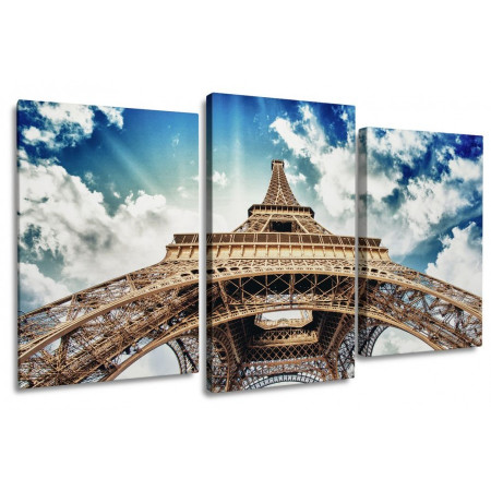Модульная картина "Небо Парижа" 100х60 S223