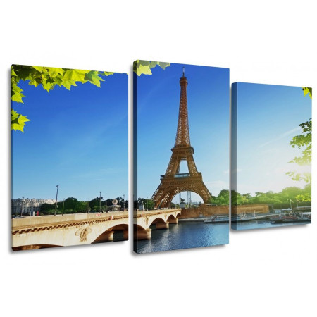 Модульная картина "Великолепный Париж" 100х60 S137