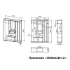 Стенка для прихожей Мебелайн-2