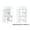 Стол компьютерный Мебелеф-32