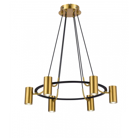 D2126-DWS-6 BLACK+BRASS (1) Светильник (NW) 