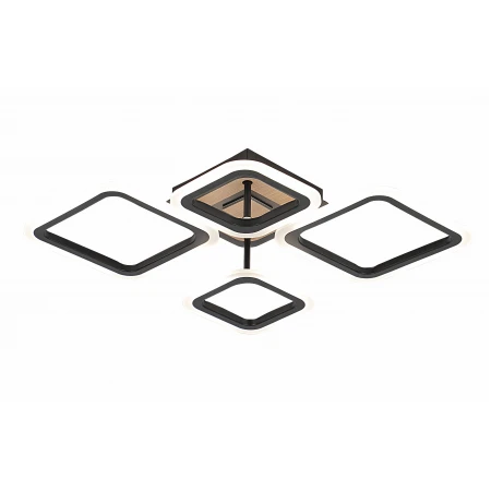 3307/2+2 BLACK+WOOD (1) Люстра RL 