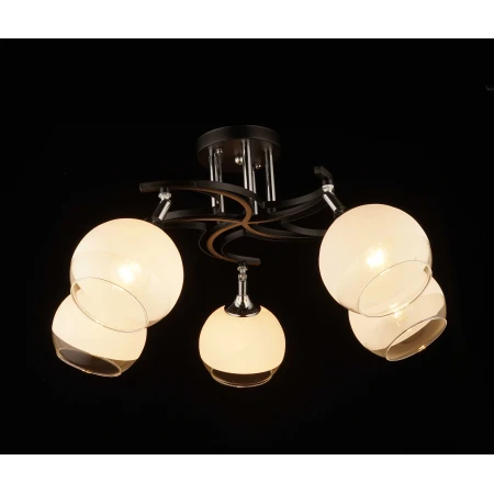 3664/5 BK+CR (2) Люстра (RL) 