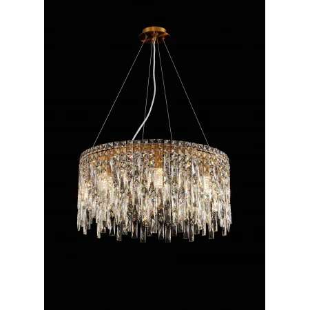 F52-ф600*H270(1200) GOLD BRONZE (1) Подвесной светильник NW # 