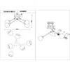 Люстра SF3308/6C-MBK-CR SHIRLEY