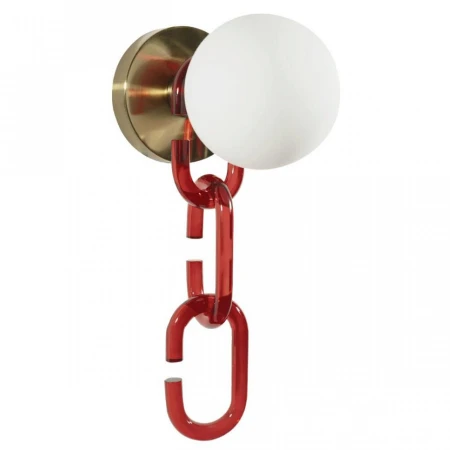 Бра Loft IT 10128W Red Chain