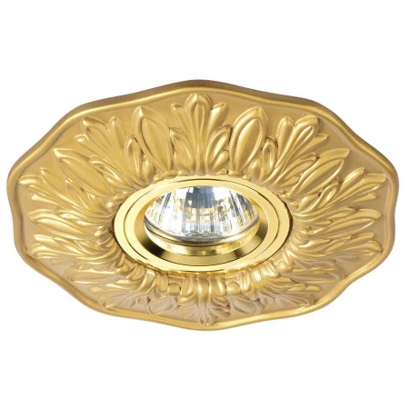 Точечный светильник Ideal Lux POLKA FI1 OTTONE POLKA