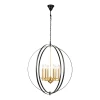 Подвесная люстра iLamp Element 9977-800 Gold&amp;Black