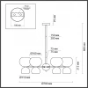 Подвесная люстра Odeon Light Changi 4979/12 Подвесная люстра Odeon Light Changi 4979/12