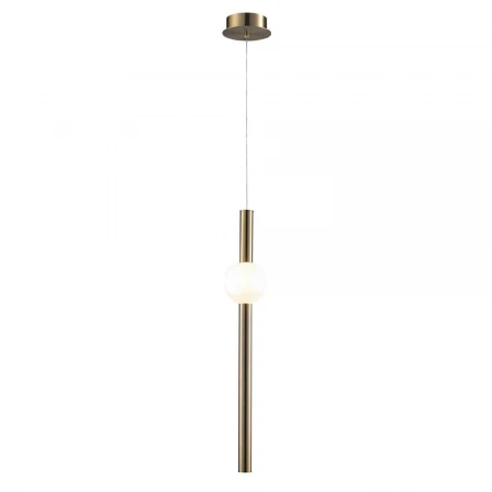 Подвесной светодиодный светильник Lumien Hall Greniya LH8023/1PA-GD-WT
