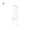 Подвесной светодиодный светильник Arlight SP-Beads-Hang-U-R130-10W Day4000 036526