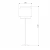 Торшер TK Lighting 5568 Boho Black
