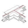 Коннектор T-образный левый 1 Nowodvorski Ctls Power 8247