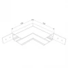 Коннектор L-образный внутренний Elektrostandard Slim Magnetic 85091/00 4690389178993