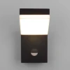 Уличный настенный светодиодный светильник Elektrostandard Sensor 1541 Techno Led черный 4690389175015