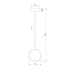 Подвесной светильник Elektrostandard Grollo 50120/1 белый 4690389187155