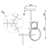Потолочный светильник Vele Luce Bellezza VL7262L03