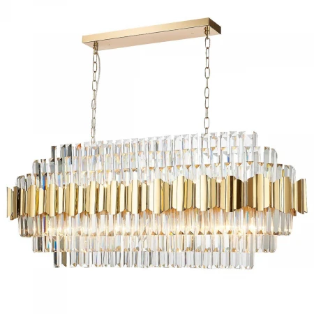 Подвесная люстра Natali Kovaltseva Ruby 81442/12C Gold