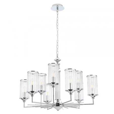 Подвесная люстра Crystal Lux Gloria SP9 Chrome