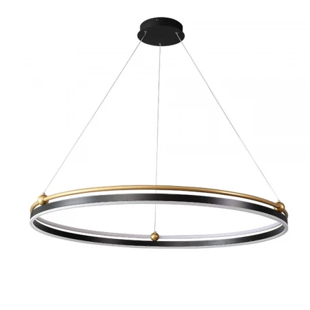 Подвесной светодиодный светильник Crystal Lux Fernando Sp88W Led Black/Gold