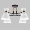 Потолочная люстра IMEX MD.5692-4-S-COFFEE+FGD