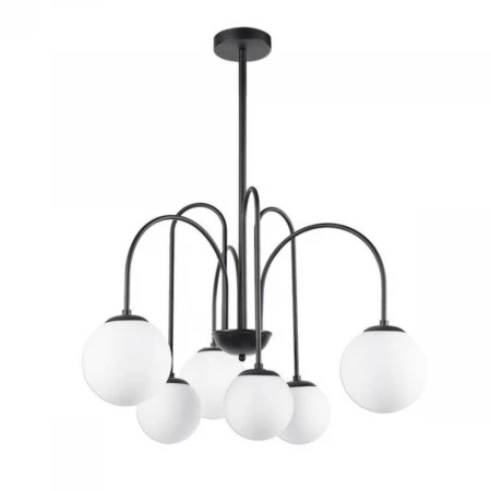 Подвесная люстра Arte Lamp Mebsuta A1675LM-6BK