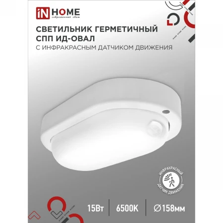 Настенно-потолочный светильник IN HOME 4690612044088