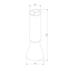 Светодиодный спот Elektrostandard Piks 25107/LED a066495