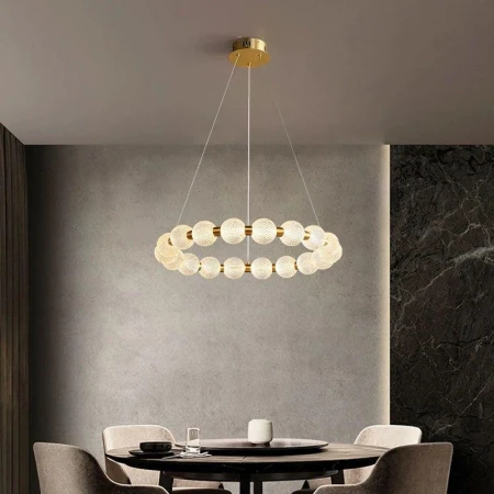 Люстра подвесная Alfa Light F1824-11 600*600*1200mm LED3000K 93W