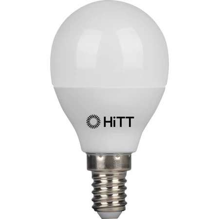 Лампа HiTT-PL-G45-13-230-E14-6500