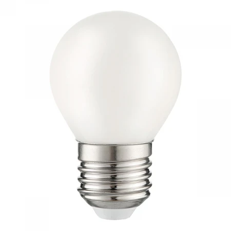 Лампа светодиодная филаментная диммируемая Gauss E27 9W 4100К матовая 105202209-D