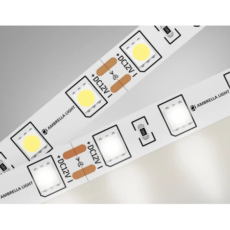 Светодиодная лента Ambrella Light 14,4W/m 60LED/m 5050SMD дневной белый 5M GS2002