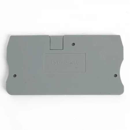LD560-1-60 Торцевая заглушка для ЗНИ LD552 6 мм²  (JXB ST 6), серый STEKKER