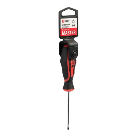 Отвертка Master SL3.5x75 мм EKF Basic sl-3.5-75-mas