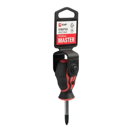 Отвертка Master PH2x38 мм EKF Basic ph-2-38-mas