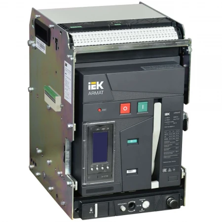 AR-A2C TT12 3P W HR/VR Выключатель автоматический воздушный 55кА IEK AR-ACB-3VA-055-1250A-TTCF