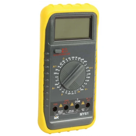 Мультиметр цифровой PROFESSIONAL MY61 IEK TMD-5S-061