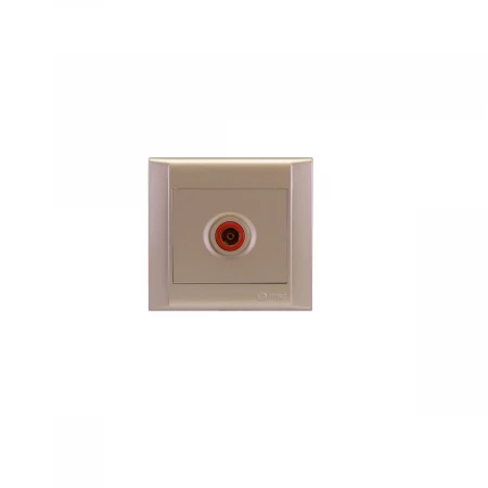 Розетка тv концевая 4db Makel Defne 42057027