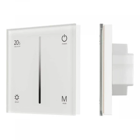 Панель управления Arlight Smart-P6-DIM-G-IN White 034781 Панель управления Arlight Smart-P6-DIM-G-IN White 034781