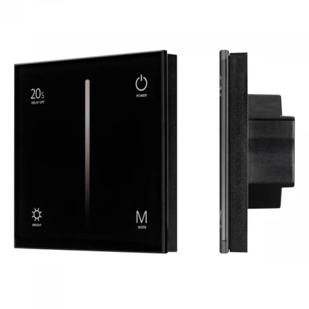 Панель управления Arlight Smart-P6-DIM-G-IN Black 034780 Панель управления Arlight Smart-P6-DIM-G-IN Black 034780