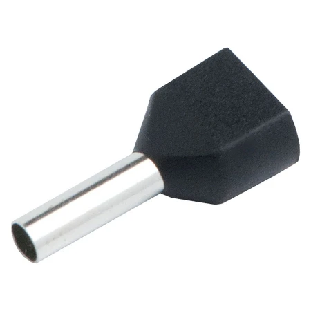 Наконечник-гильза General НГИ2 GNGI-E2-2x6-14-50 Черный, 50 штук