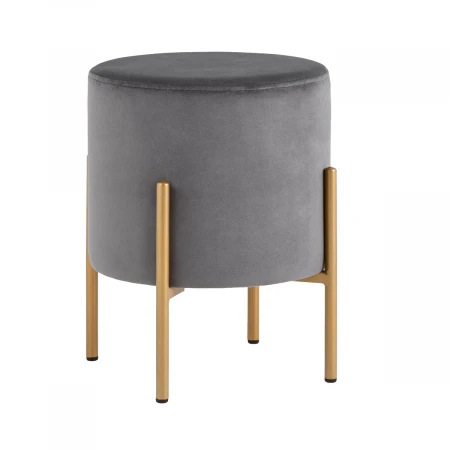 Пуф Stool Group Кейси велюр серый vd-keysi-b27