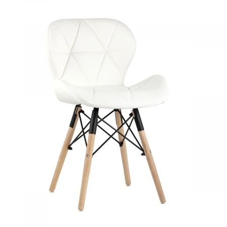 Кухонный стул Stool Group Бон экокожа белый DC-19122601 white