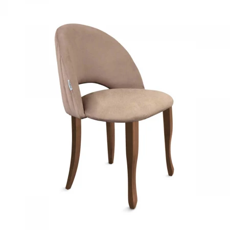 Офисный стул Sheffilton SHT-ST34-1/S122 латте/темный орех/черный муар 5236293601